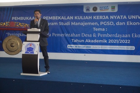 
					Rektor Universitas Pelita Bangsa, Hamzah Muhammad Mardi Putra. FOTO: Ist.