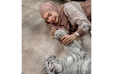 Ria Ricis Digigit Harimau Putih Milik Alshad: Kayak Dicubit Kecil 1 zyro image 3 3