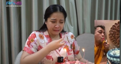Raffi Ahmad Isoman, Nagita Slavina Terus Menangis Saat Rayakan Ulang Tahun