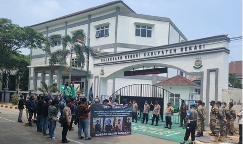 Dugaan Kadernya Salah Tangkep, HMI Bekasi Kawal Tuntas Kasus Ini