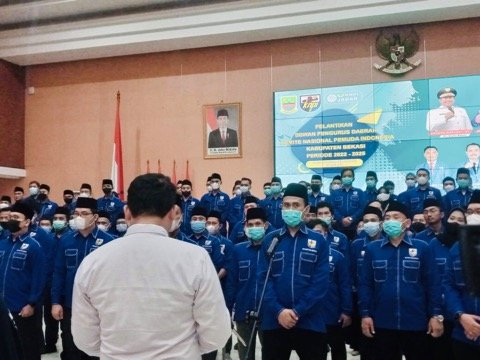 KNPI Kabupaten Bekasi Resmi Dilantik, Fokus Siapkan Gagasan Ide Pemuda