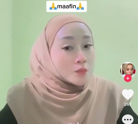 TikTokers Berhijab Umbar Keseksian Akhirnya Minta Maaf