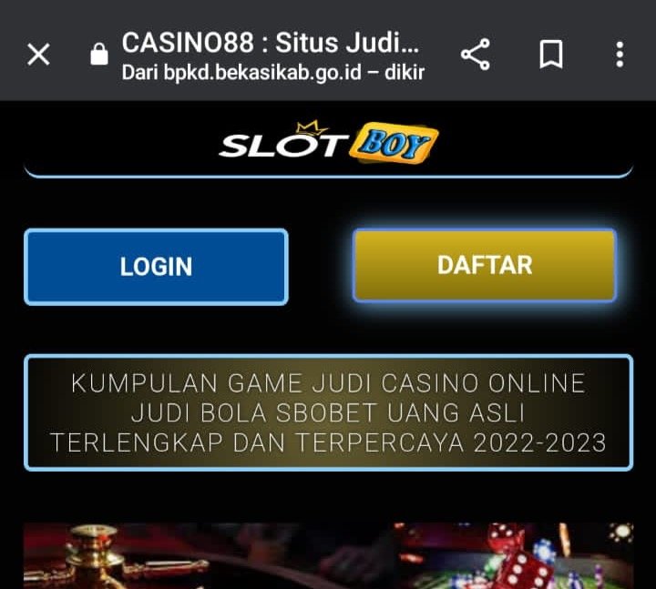 Diretas Jadi Situs Judi Online, Website BPKD Bekasi kini Dinonaktifkan 1 B3BBF54B 3CFC 4B40 B217 4399DC8FF346