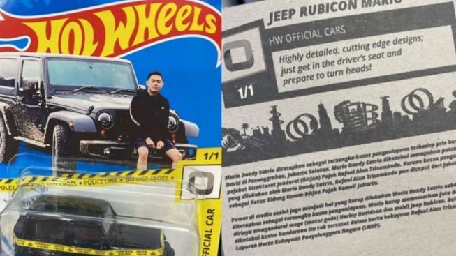 Hot Wheels Rubicon Mario Dandy Viral