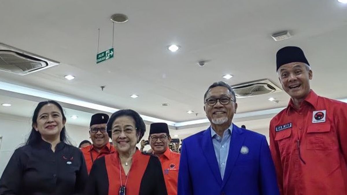 Kedekatan Ketum PAN dan PDIP, Zulhas: Kami Ini Sering Dibantu dengan Mbak Mega