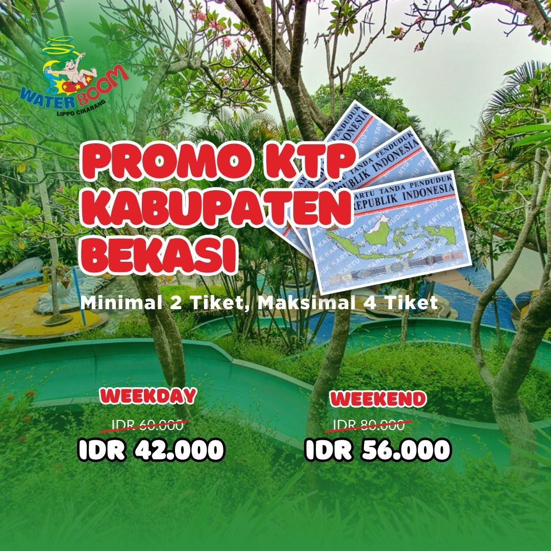 WaterBoom Lippo Cikarang Meriahkan Hari Jadi Kabupaten Bekasi dengan Promo Spesial 1 6D5AEBF2 E81D 473E AE9C 986134424D90