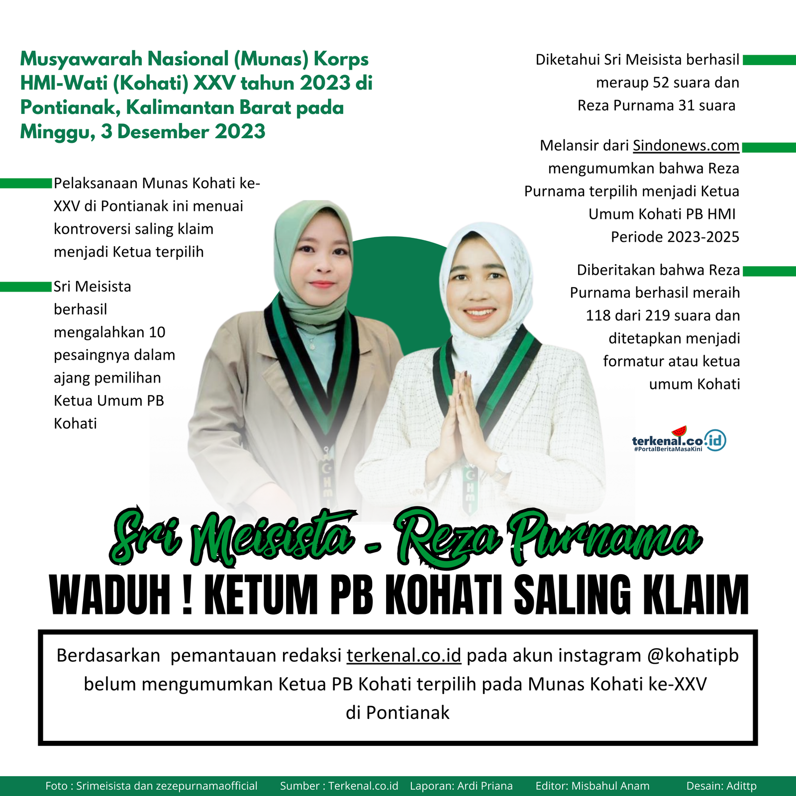 Dua Sosok Ketum Kohati PB HMI 1 dd