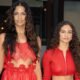 Istri Matthew McConaughey, Camila Alves dan Putrinya Cocok dengan Warna Merah di NYC