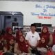 Mantap! Paslon Nomor 1 Dani-Romli Kampanye Simpatik Makan Siang Gratis di Warung Makan Ibu Mega Cikarang