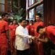 Prabowo Subianto menggelar jamuan makan siang untuk para pemain dan jajaran timnas Indonesia