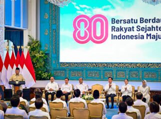 Presiden Prabowo Subianto meluncurkan tema dan logo peringatan HUT RI ke-80