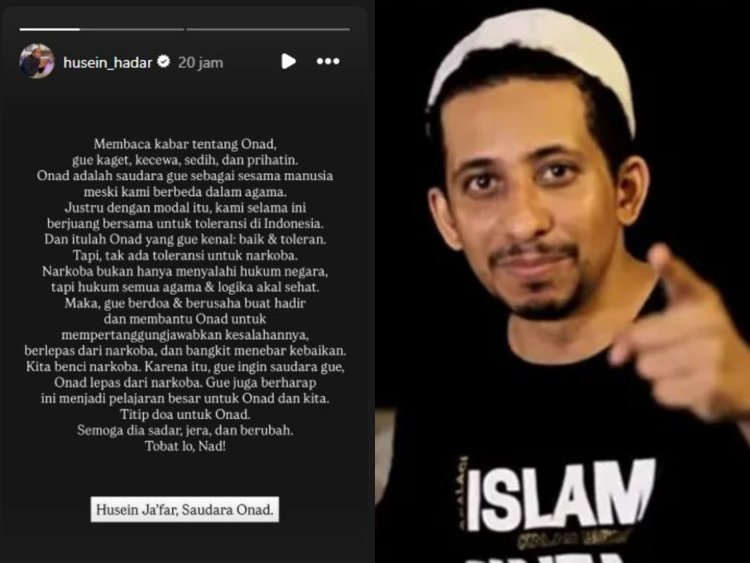 Habib Ja’far Soroti Kasus Narkoba Onadio Leonardo, Bilang Begini Habib Ja’far Soroti Kasus Narkoba Onadio Leonardo, Bilang Begini