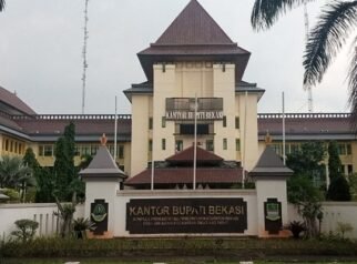 Usai Operasi Senyap KPK di Kabupaten Bekasi, Kompleks Pemkab Bekasi Terlihat Lengang
