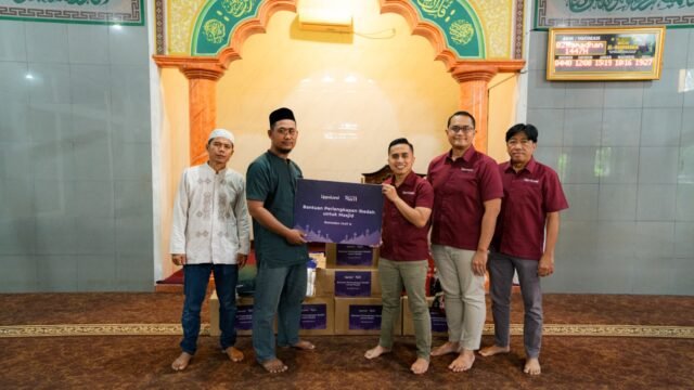 Sambut Ramadhan 1447 H, LippoLand Salurkan Perlengkapan Ibadah ke Empat Masjid di Cikaran