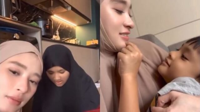 Didampingi Komnas PA, Inara Rusli Lepas Rindu dengan Buah Hati