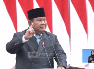 Prabowo Singgung Oknum Aparat Pelindung Koruptor Prabowo Singgung Oknum Aparat Pelindung Koruptor