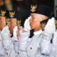 IKN Tetap Gelar Upacara Kemerdekaan HUT ke-81 4 Pengukuhan Paskibra