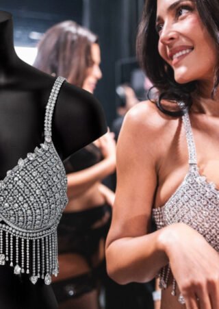 Kylie Jenner Models 50 million Fantasy Bra At Victorias Secret Fashion Show