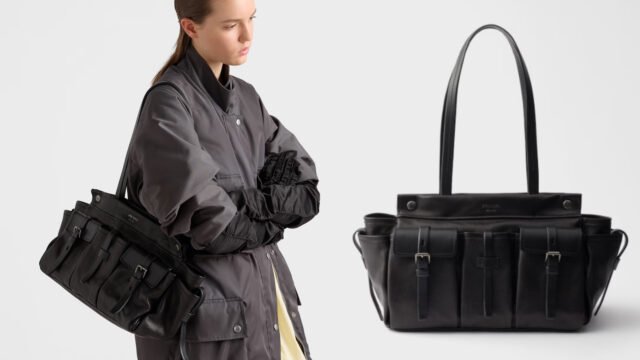 5 Tas Besar Mewah untuk Kerja dan Hangout 1 Prada Route Large Leather Tote